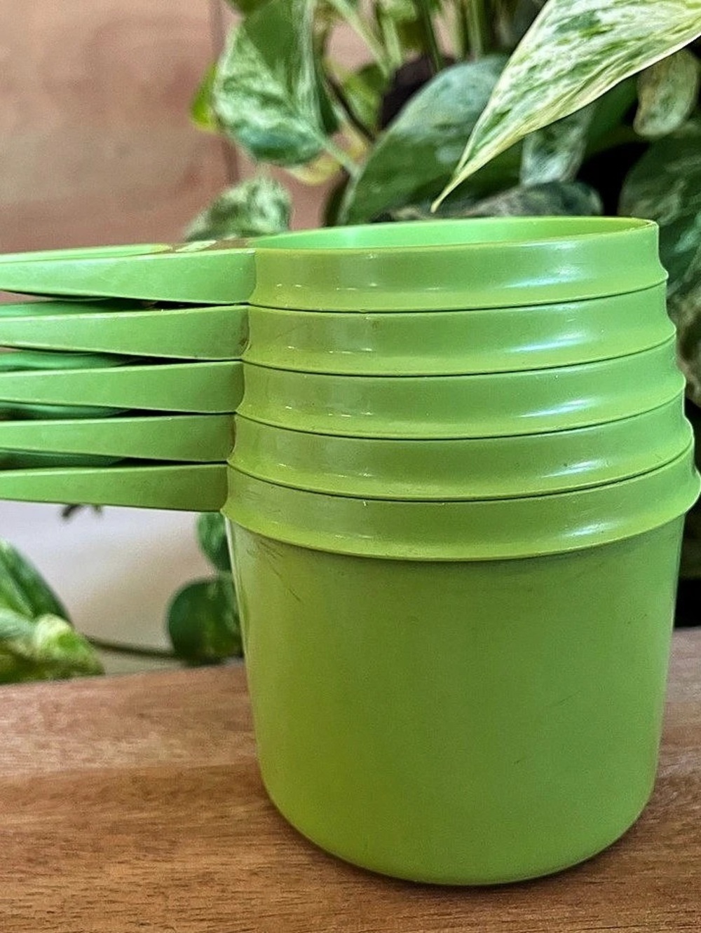 Tupperware Vintage Tupperware Nesting Measuring Cups Set Vintage Nesting